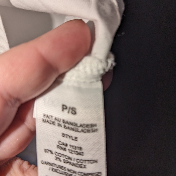 Dynamite oversize crop cotton blouse, drop shoulder - Picture 3 of 6